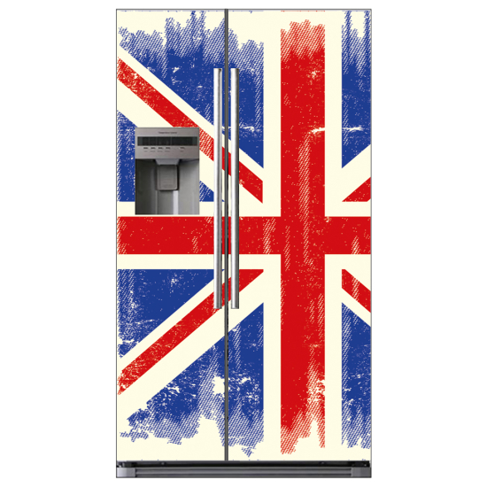 Adesivo per frigo americano - Bandiera UK
