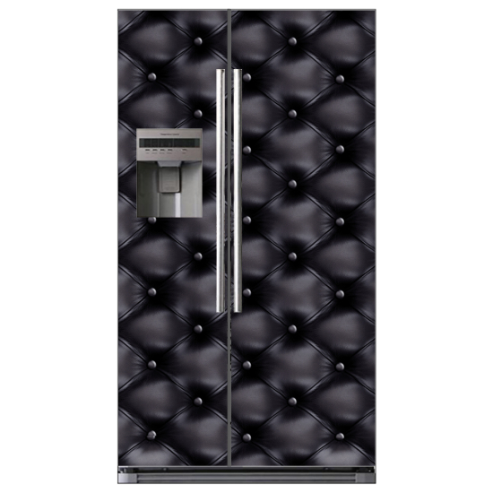 Adesivo per frigo americano - Bottoni capitonné