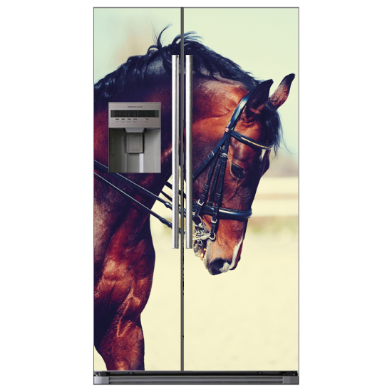 Adesivo per frigo americano - Cavallo