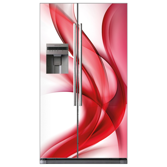 Adesivo per frigo americano - Design vago