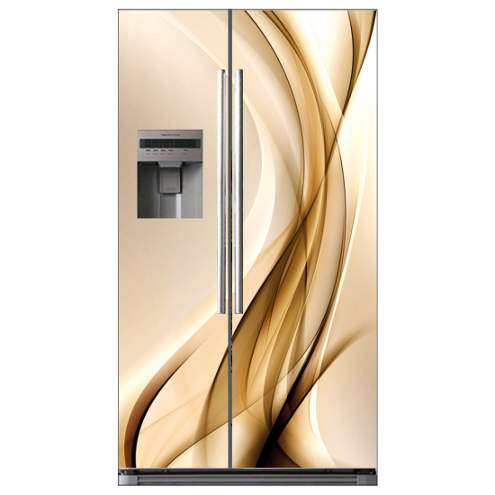 Adesivo per frigo americano - Design vago