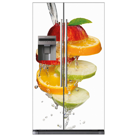 Adesivo per frigo americano - Frutti