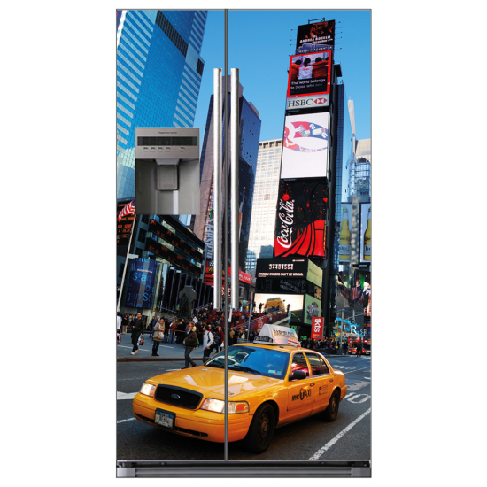 Adesivo per frigo americano - Taxi New York