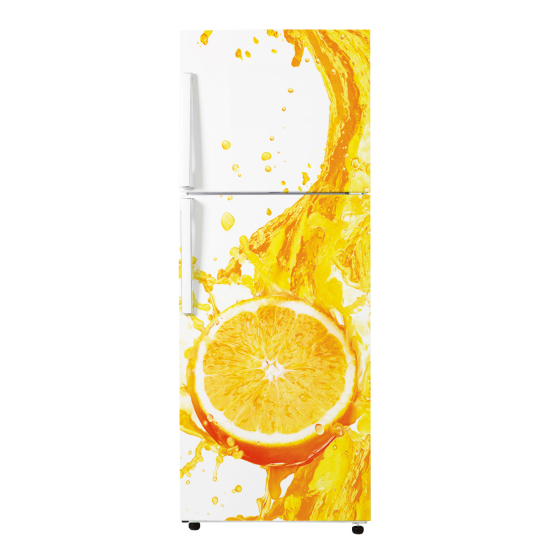 Adesivo Per Frigo - Arancione
