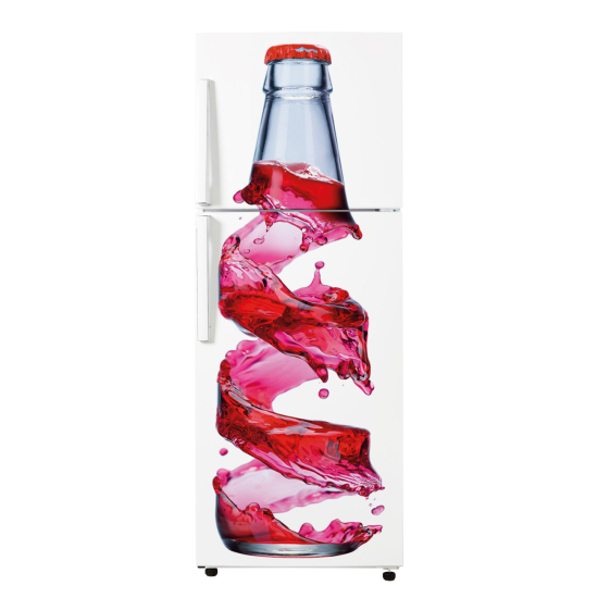 Adesivo Per Frigo - Bottiglia