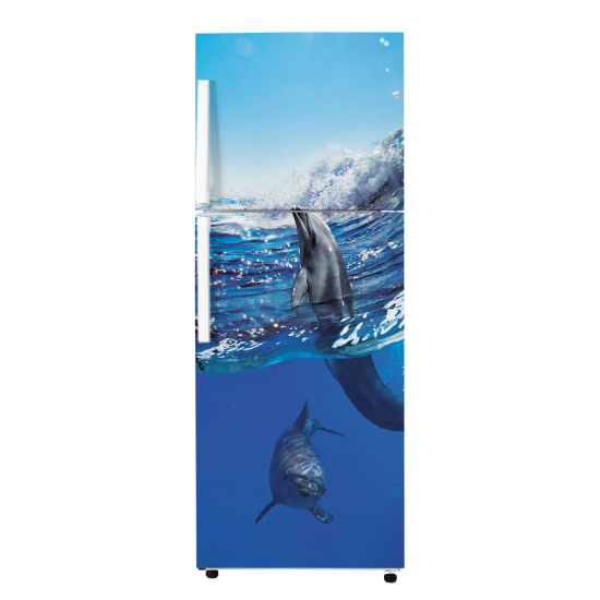 Adesivo Per Frigo - Delfini