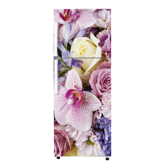 Adesivo Per Frigo - Fiori