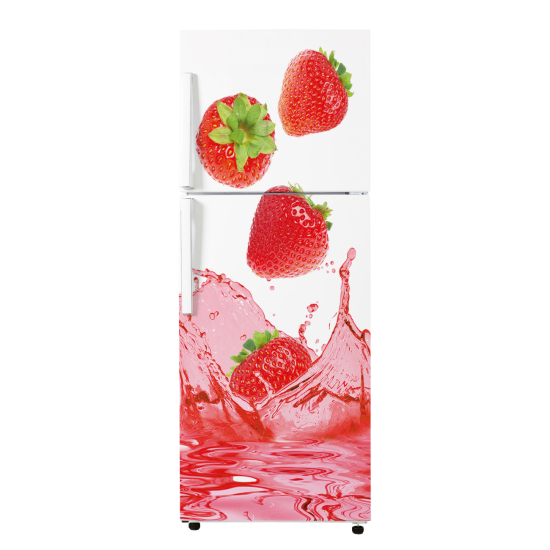 Adesivo Per Frigo - Fragole