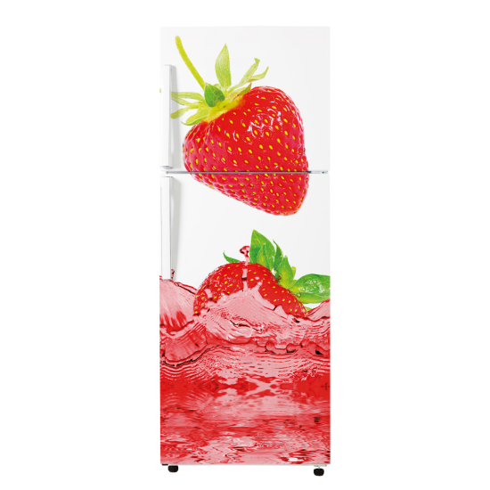 Adesivo Per Frigo - Fragole