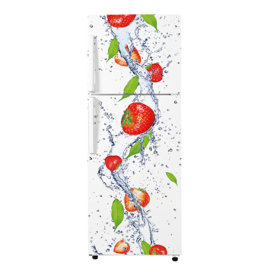 Adesivo Per Frigo - Fragole