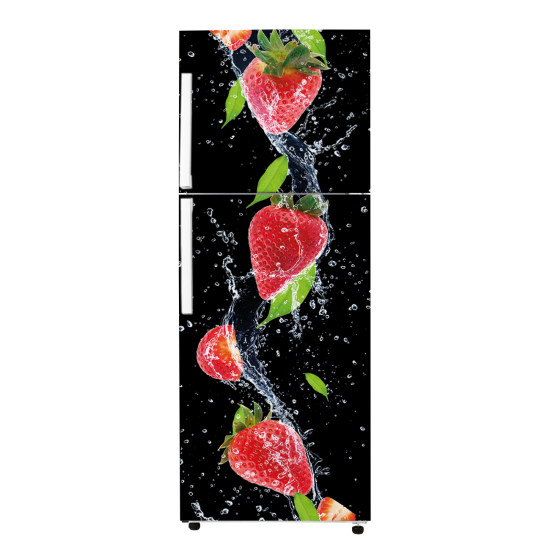 Adesivo Per Frigo - Fragole