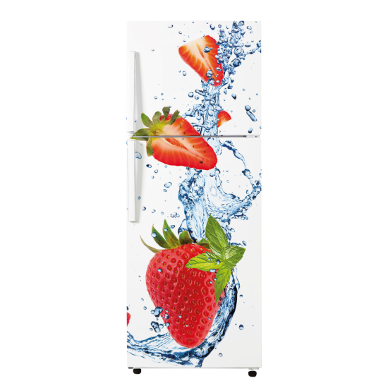 Adesivo Per Frigo - Fragole