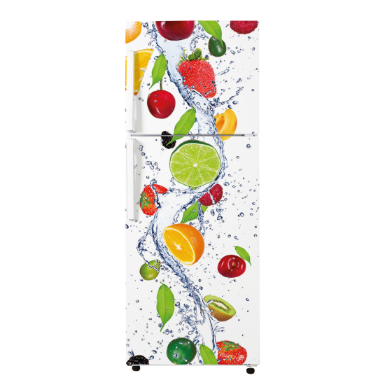 Adesivo Per Frigo - Frutti