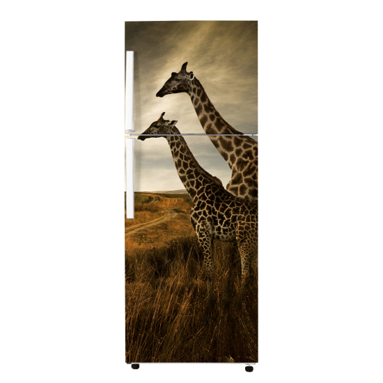 Adesivo Per Frigo - Giraffe
