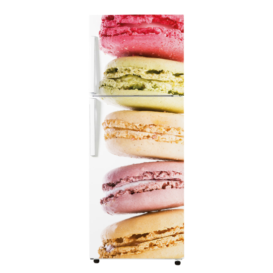 Adesivo Per Frigo - Macarons