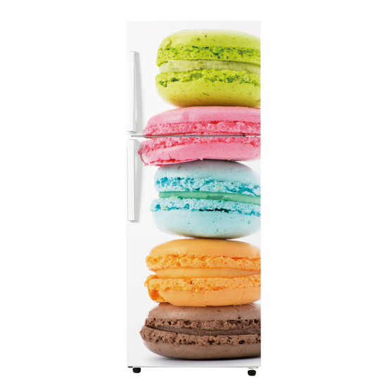 Adesivo Per Frigo - Macarons