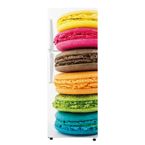 Adesivo Per Frigo - Macarons