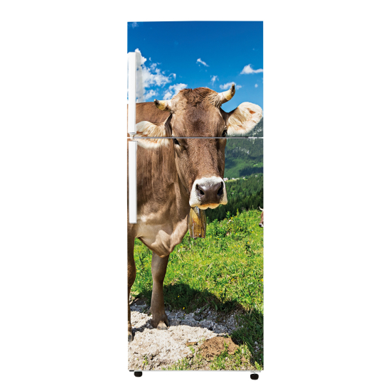 Adesivo Per Frigo - Mucca