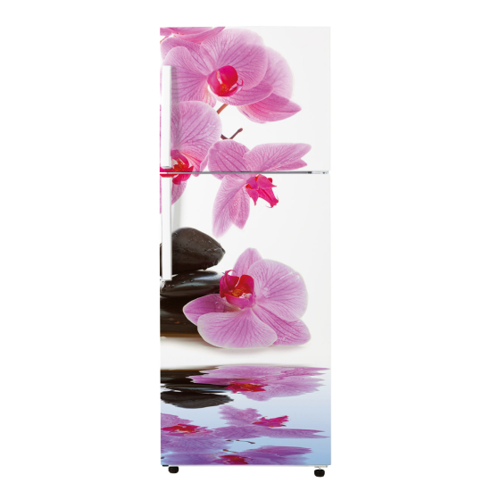 Adesivo Per Frigo - Orchidee