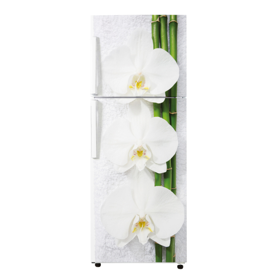 Adesivo Per Frigo - Orchidee