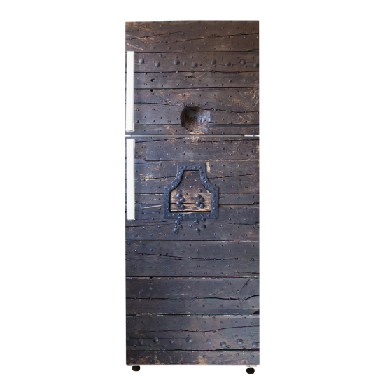 Adesivo Per Frigo - Porta Legno