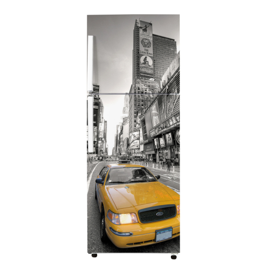 Adesivo Per Frigo - Taxi di New York