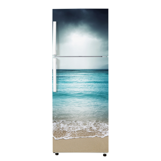 Adesivo Per Frigo - Vista Mare
