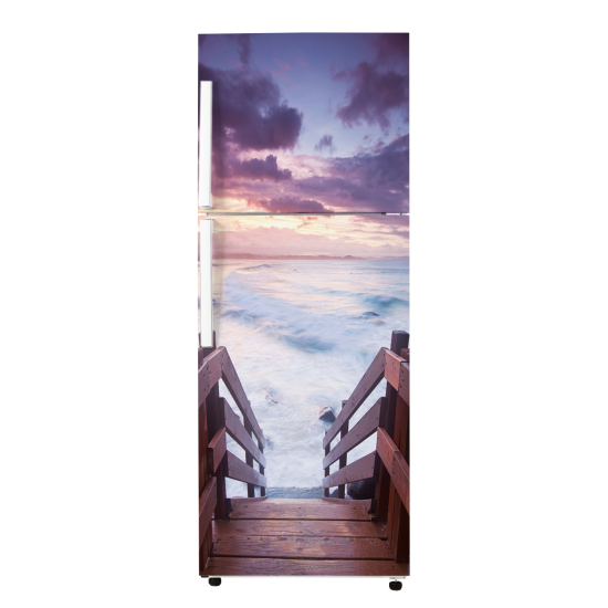 Adesivo Per Frigo - Vista Mare
