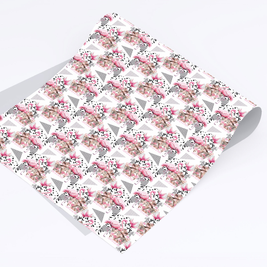 Adesivo per il restyling - Fenicotteri rosa