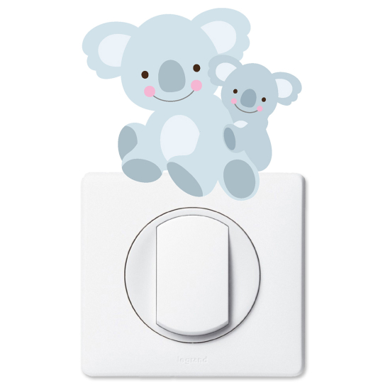 Adesivo per interruttore - Koala