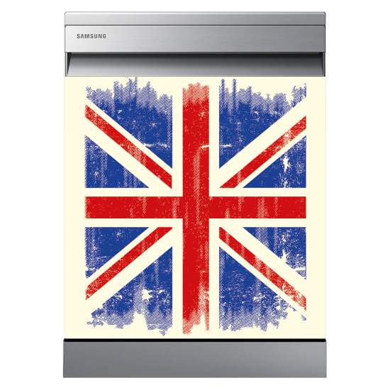 Adesivo per lavastoviglie - Bandiera UK