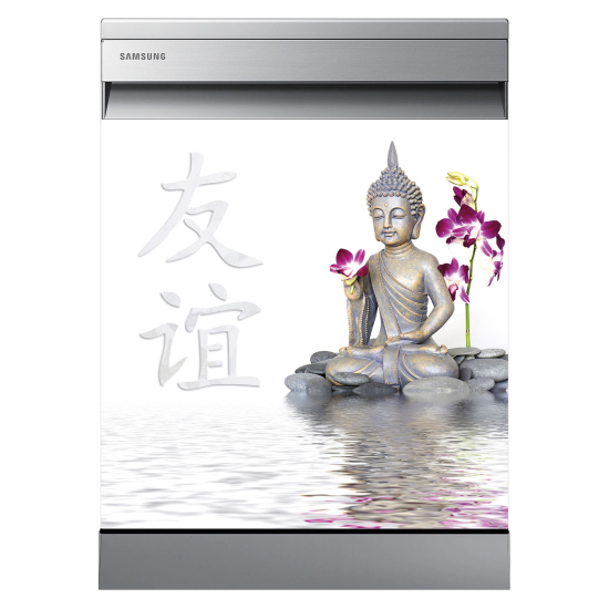 Adesivo per lavastoviglie - Buddha