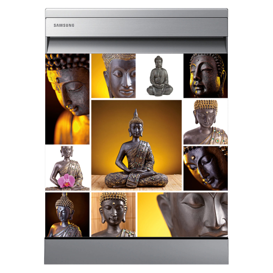 Adesivo per lavastoviglie - Buddha