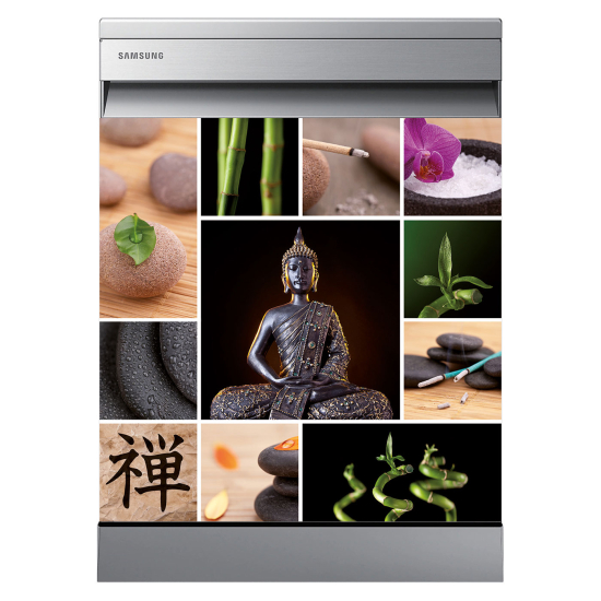 Adesivo per lavastoviglie - Buddha