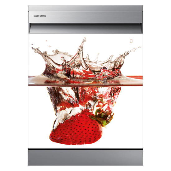 Adesivo per lavastoviglie - Fragola