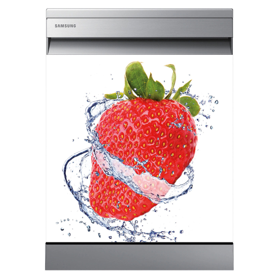 Adesivo per lavastoviglie - Fragola
