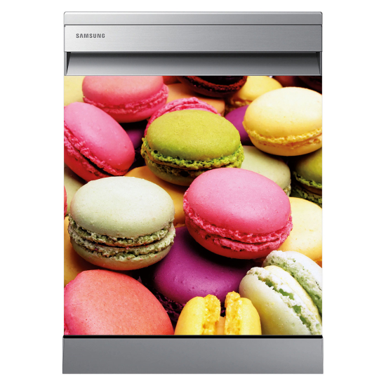 Adesivo per lavastoviglie - Macarons