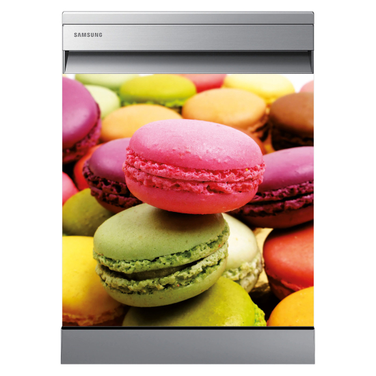 Adesivo per lavastoviglie - Macarons