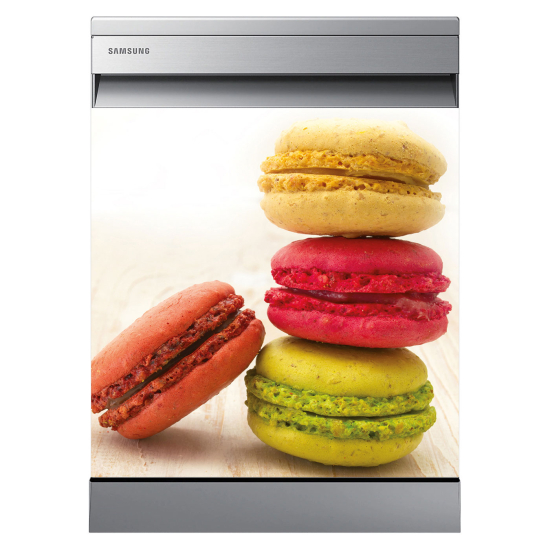 Adesivo per lavastoviglie - Macarons
