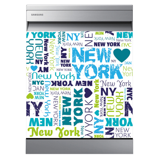 Adesivo per lavastoviglie - New York
