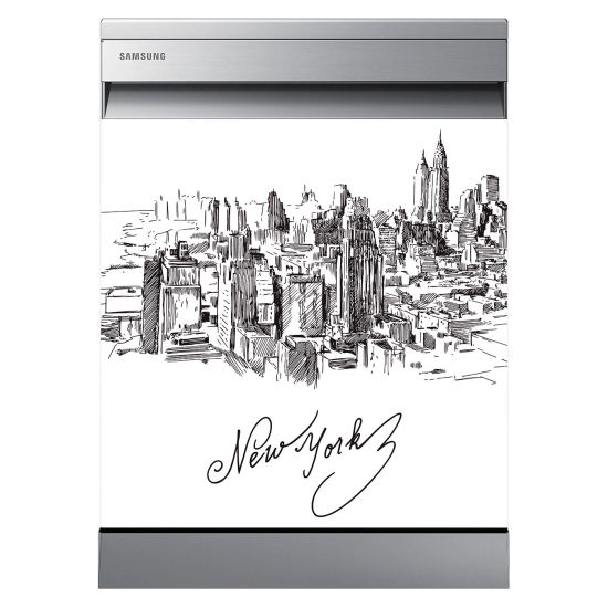 Adesivo per lavastoviglie - New York