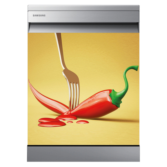 Adesivo per lavastoviglie - Peperoncino