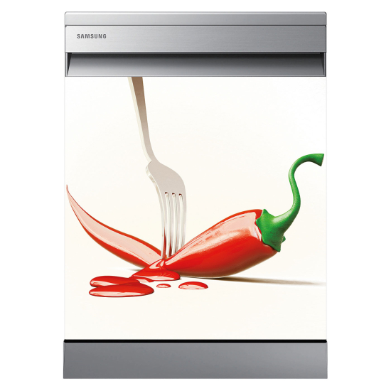Adesivo per lavastoviglie - Peperoncino