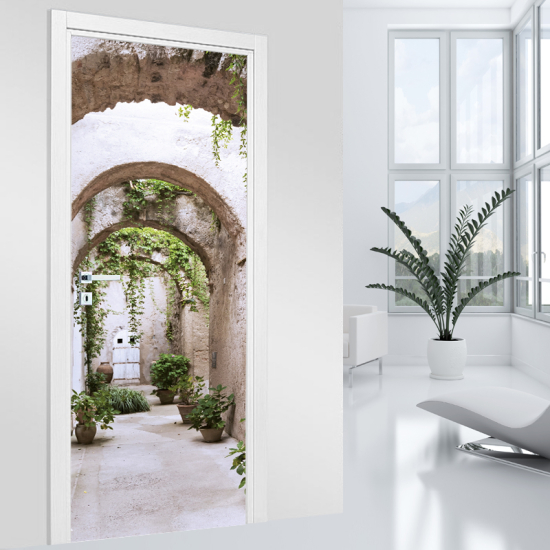 Adesivo per porta - Archi