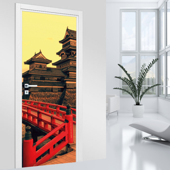 Adesivo per porta - Asia