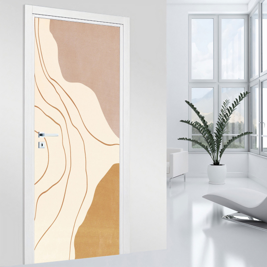 Adesivo per porta - Boho