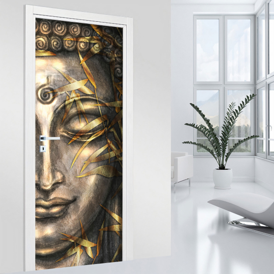 Adesivo per porta - Buddha