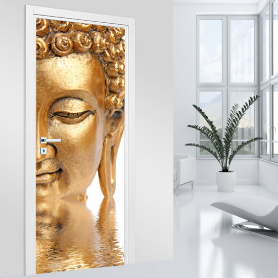 Adesivo per porta - Buddha