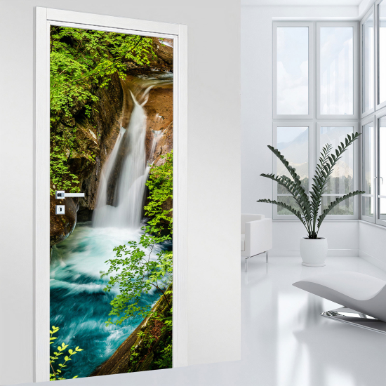 Adesivo per porta - Cascata
