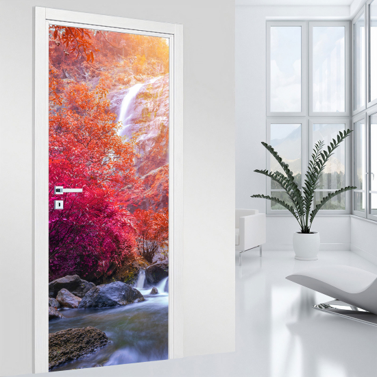 Adesivo per porta - Cascata